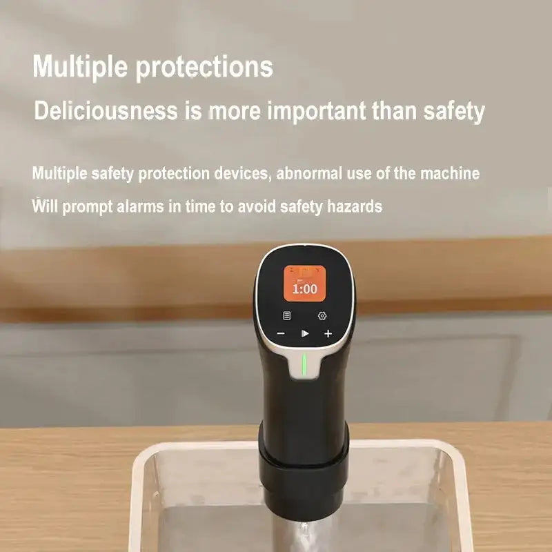 1100W Digital Sous Vide Immersion Circulator IPX7 Waterproof