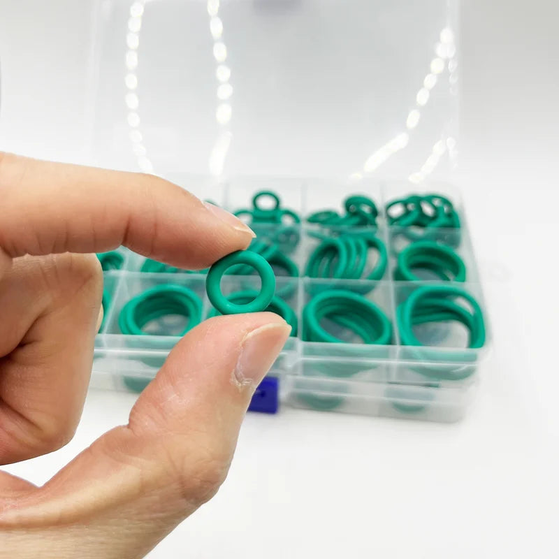 Green FKM Fluorine Rubber O Ring &ndash; Acid And Alkali Resistant Oilproof Seal