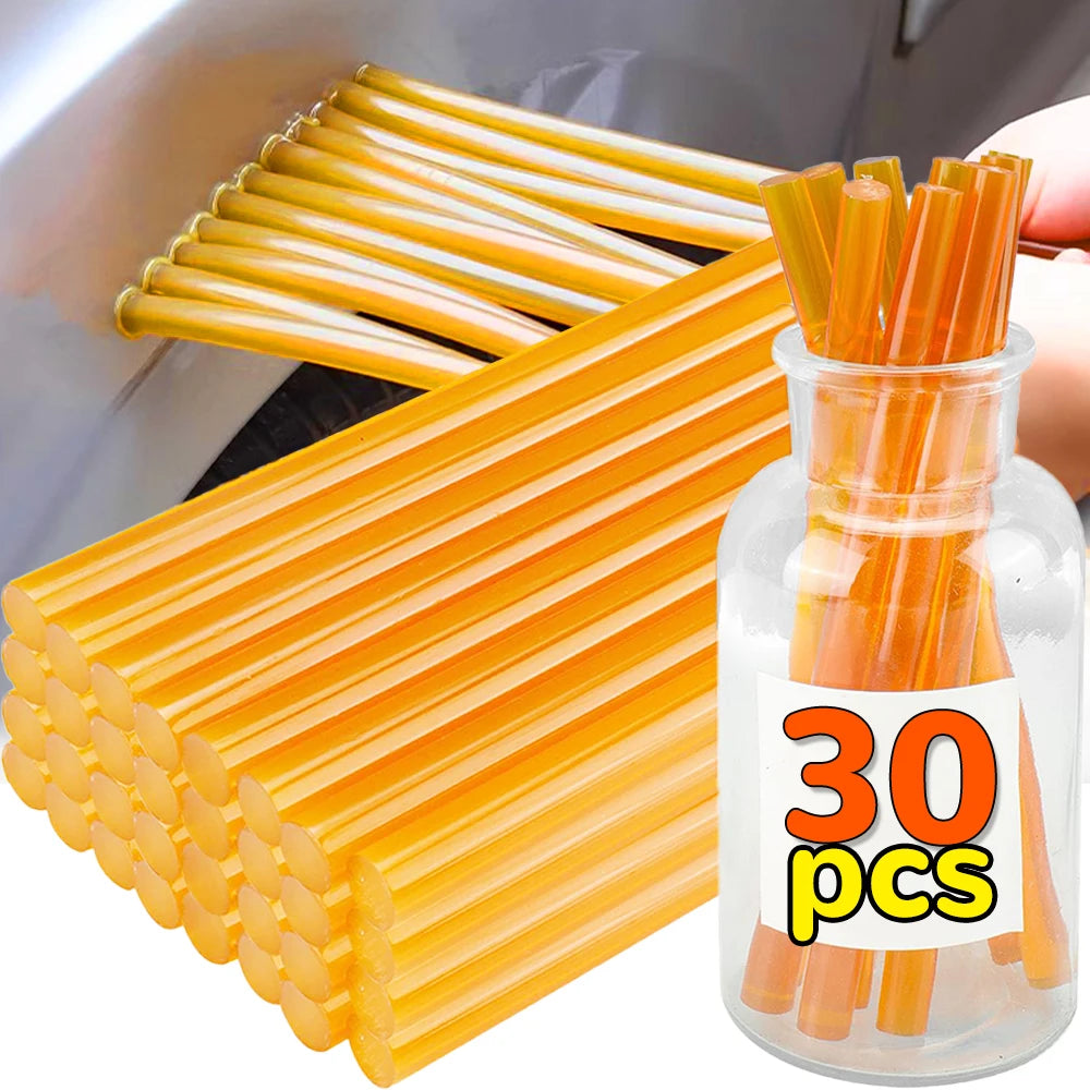 30/10pcs Car Dent Repair Glue Sticks - Strong Adhesive for DIY &amp; Crafts
