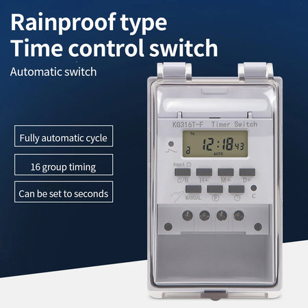 Automatic Digital Timer Switch Relay &ndash; 168 Hours Weekly Default Title