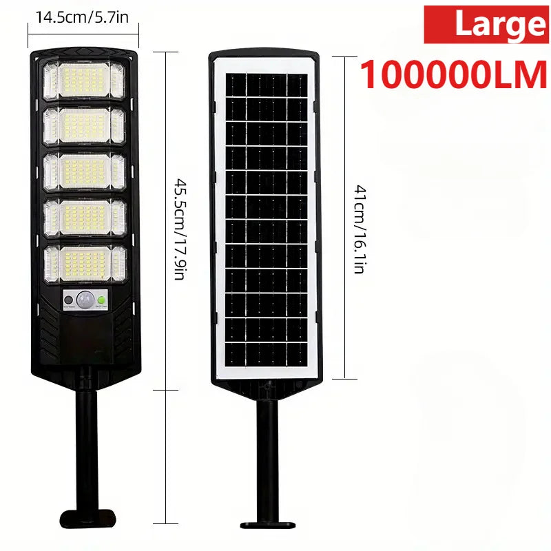 100000LM Solar Light &ndash; Dusk To Dawn Outdoor Street Lamp 100000LM