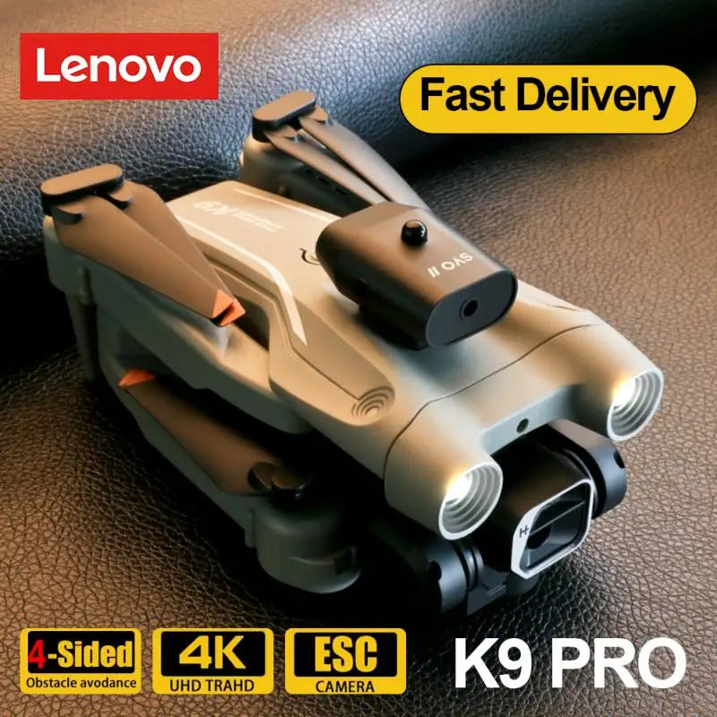 🟠 Lenovo K9 Drone 8K 5G Επαγγελματική αεροφωτογραφία Drone Dual Camera Αποφυγή GPS Smart Ακολουθήστε ένα κλειδί