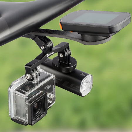 Bicycle Computer Headlight Extension Stand &ndash; Premium Aluminum Alloy Construction