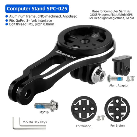 Deemount Bike Computer Stand &ndash; Robust Aluminum Alloy Construction For Wahoo / CHINA