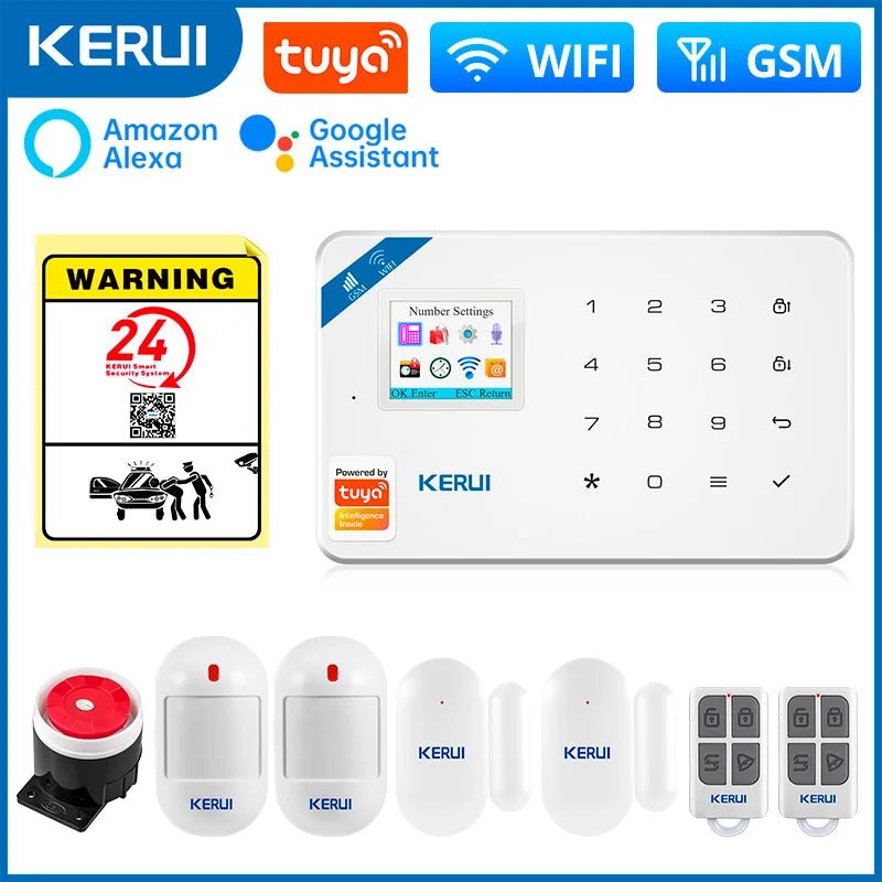 KERUI W181 Smart Security System Alarm System KIT 2 / US Plug