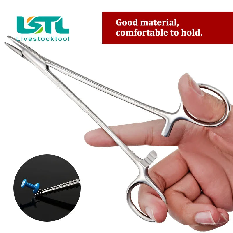 16/18cm Needle Holder Hemostatic Forceps &ndash; Stainless Steel