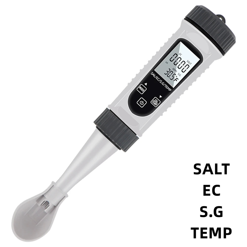 SALT-785 4 In 1 TDS Meter &ndash; Water Quality Tester For Pools SALT-785H