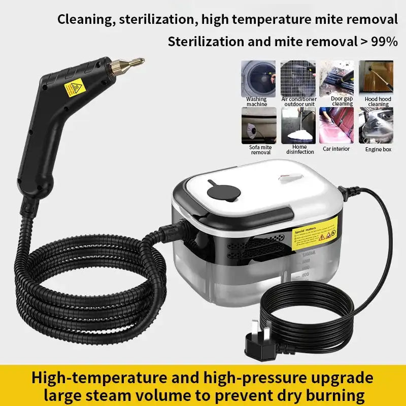 High Pressure Steam Cleaner And Steam Mop For Home And Car
