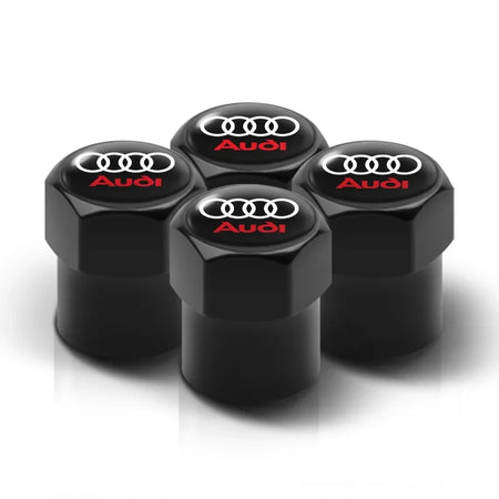 Audi S Line Tire Valve Caps 4Pcs &ndash; Easy Bolt In Fit B-Audi