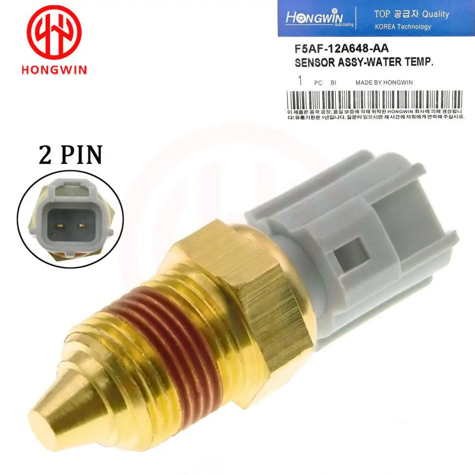 Sensor de temperatura del agua del refrigerante del motor para Ford F5AF12-A648-AA