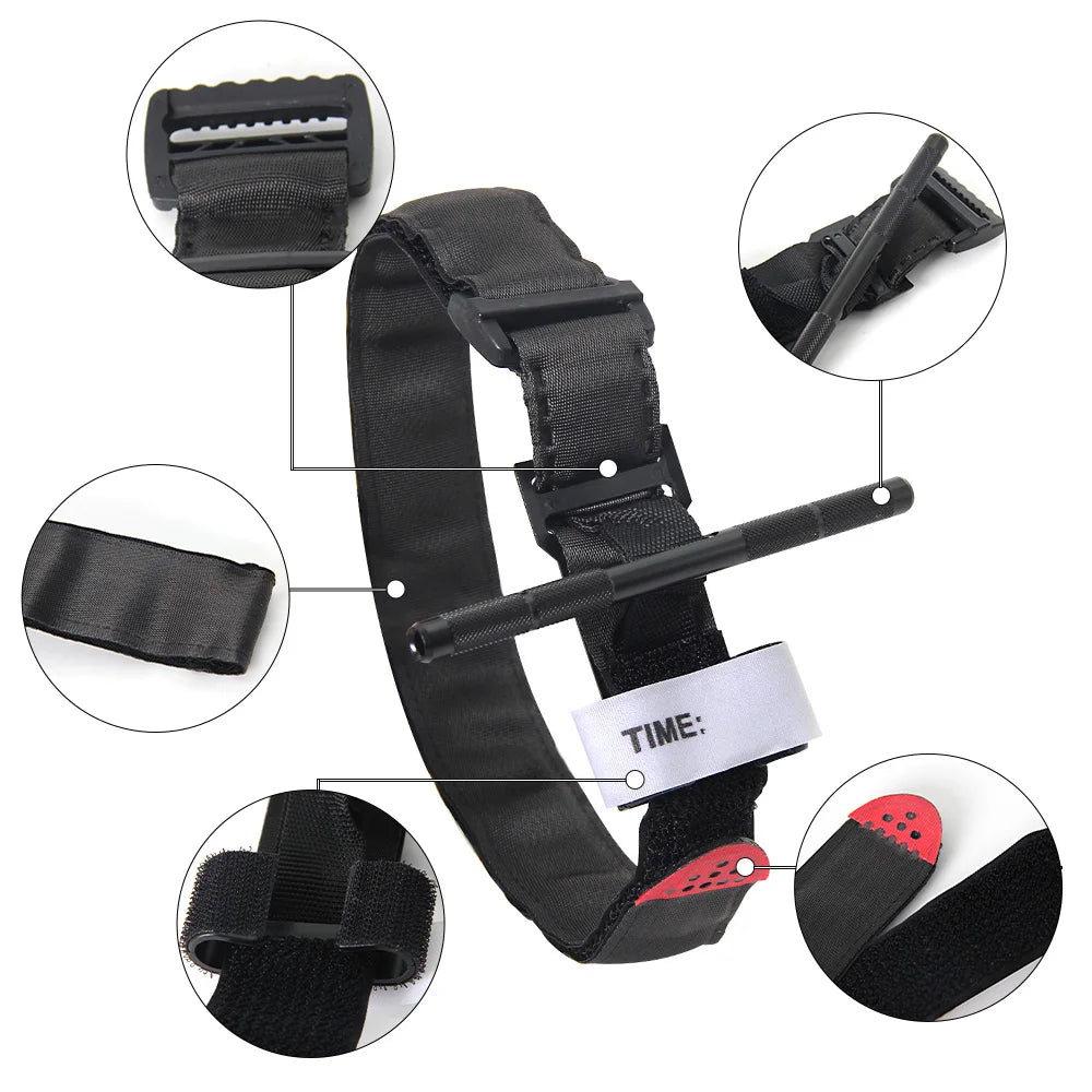 L1YD0514 Tactical Tourniquet &ndash; One-Handed Operation