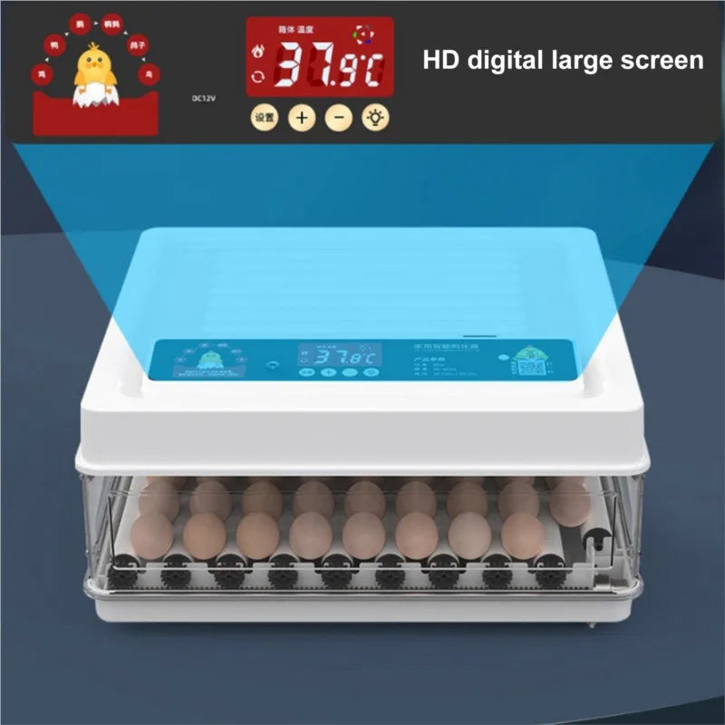 6/12 Hatcher Eggs Incubator Brooder &ndash; Auto Egg Turner
