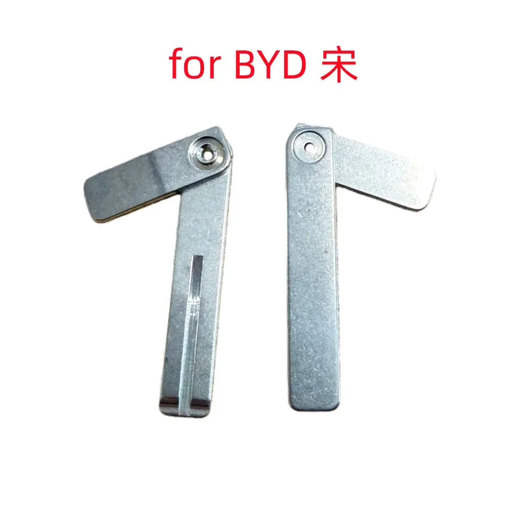 10pcs/lot Car Emergency Smart Insert Key Blade Replacement for BYD Smart Card Remote Key by InterCyprus Trading Ltd