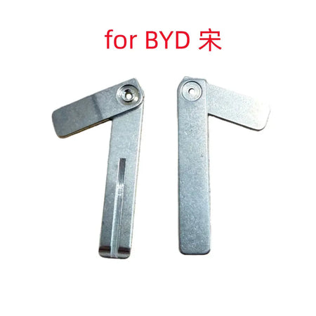 10pcs/lot Car Emergency Smart Insert Key Blade Replacement for BYD Smart Card Remote Key by InterCyprus Trading Ltd