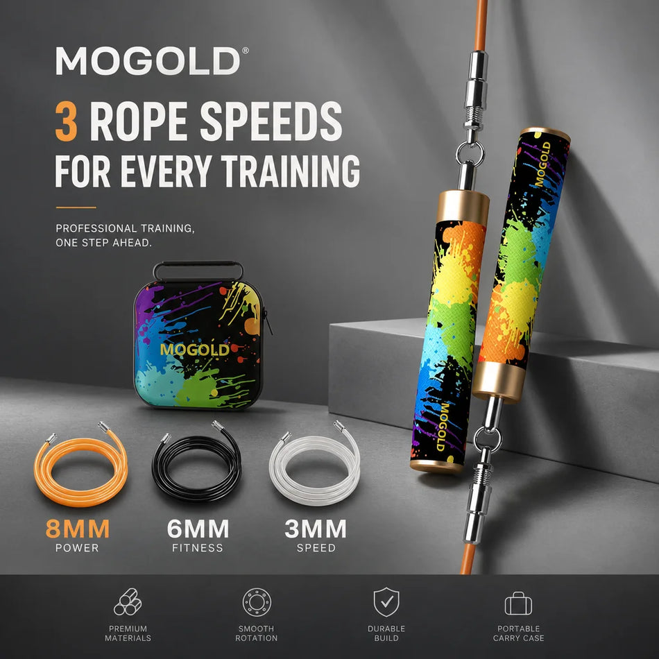 Adjustable Creative Graffiti Jump Rope For Crossfit Gym Bodybuilding Fitness