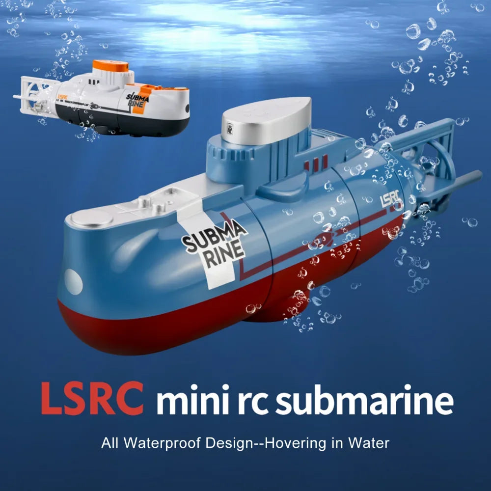 LSRC 6CH Mini RC Submarine &ndash; High Speed Waterproof LED