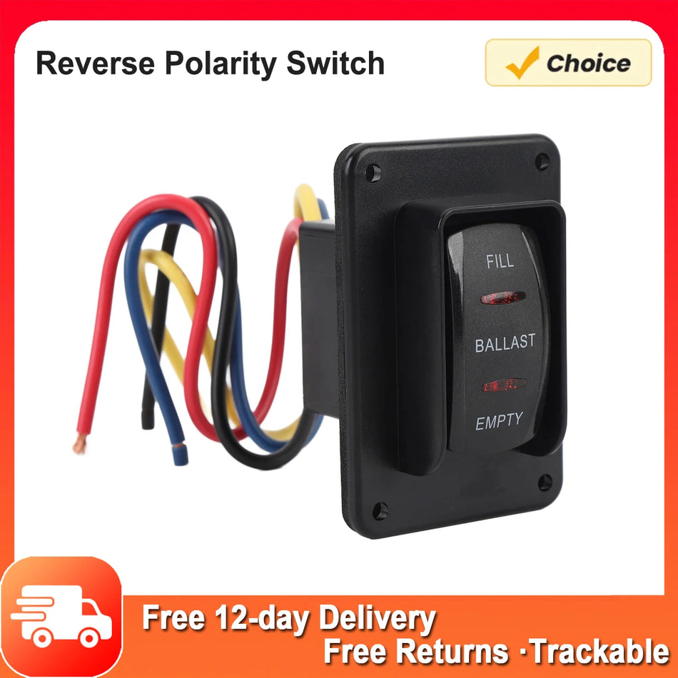 Interruptor Estabilizador de Potência IP68 à Prova de Fogo para RV de 12V e 24V, 30A e 15A