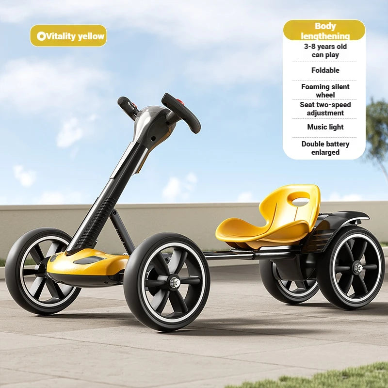 GIOIO Kids Electric Ride-On Car - Remote Control Fun High-end models 1