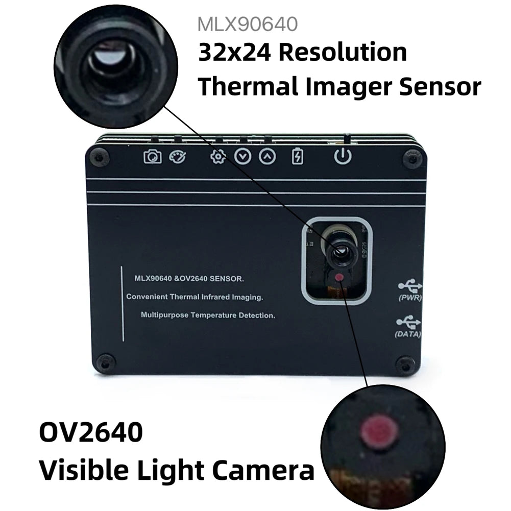Advanced 3.5-Inch Thermal Imaging Camera: -40 to 450&deg;C Range, 32x24 Pixels for Electrical &amp; Mechanical Inspection CHINA