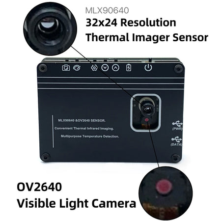 Advanced 3.5-Inch Thermal Imaging Camera: -40 to 450&deg;C Range, 32x24 Pixels for Electrical &amp; Mechanical Inspection CHINA