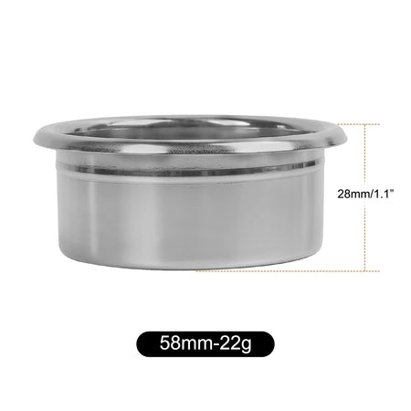 IKAPE Beehive Filter Basket &ndash; Precision Laser Cut Holes Silver 58MM (22g) / CHINA