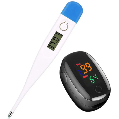 Medical Ear Thermometer Pulse Oximeter &ndash; Fast Reading Set 5