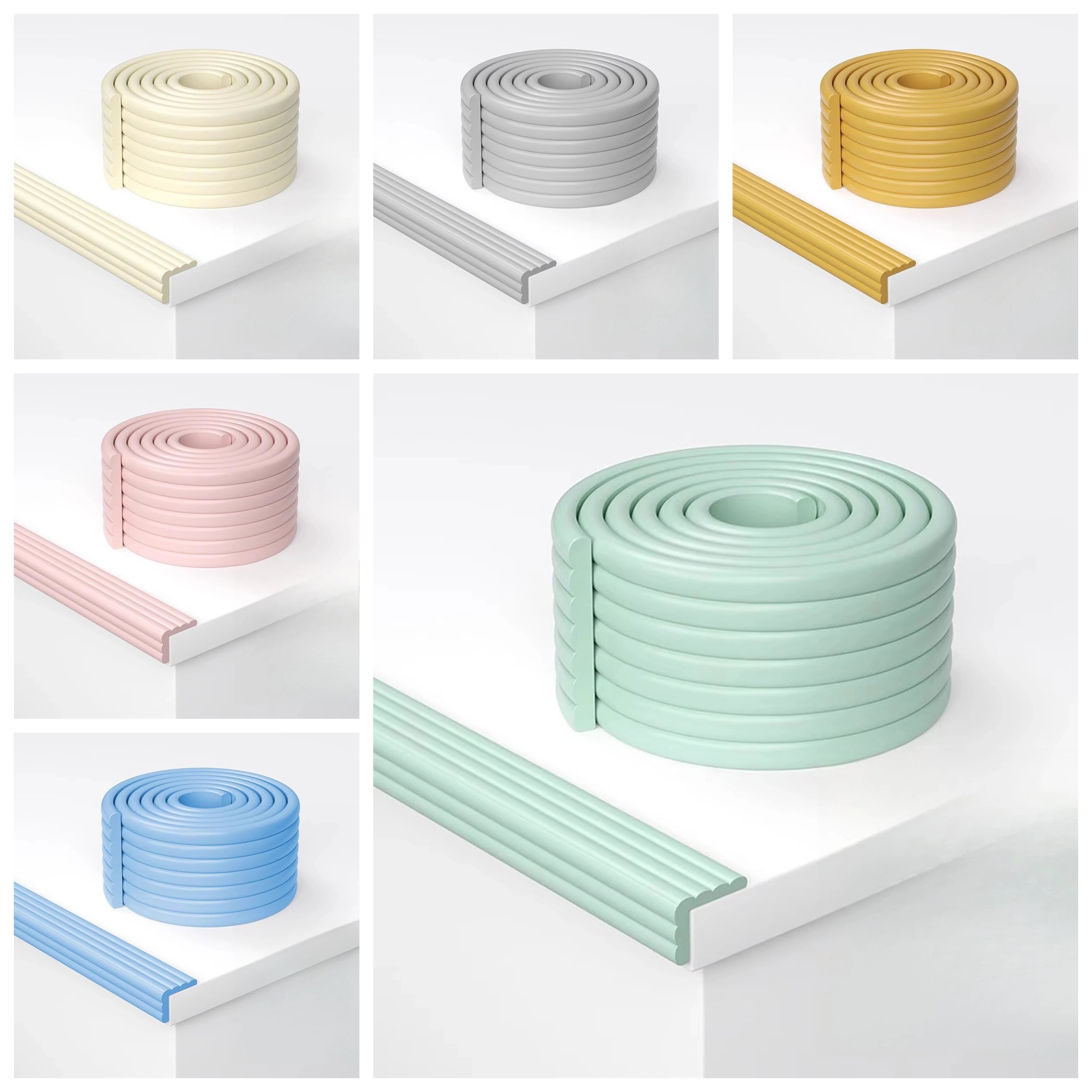 2M Safety Protection Strip | Child-Safe Table &amp; Desk Edge Guard