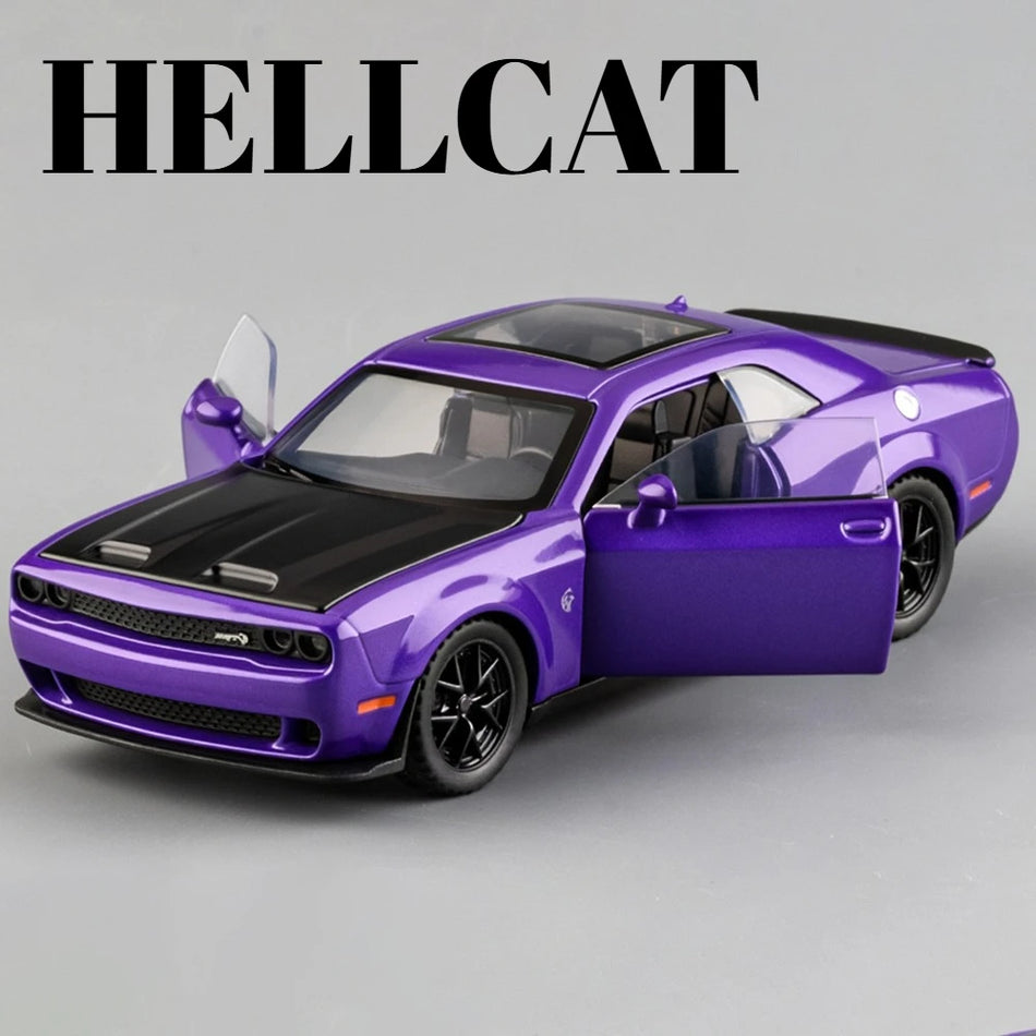 Diecast avtomobilski model v razmerju 1-32 z amortizacijo za Dodge Viper SRT Hellcat