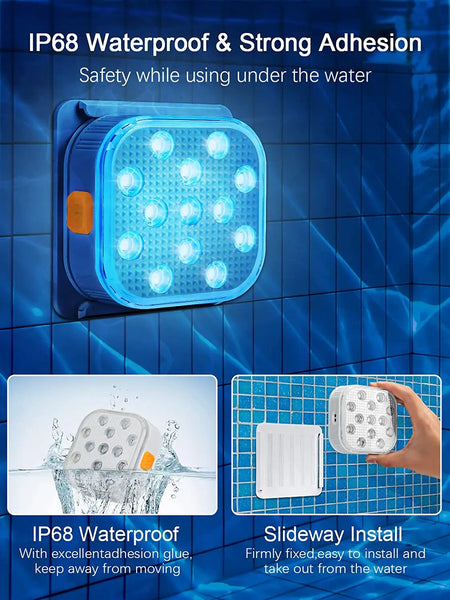 LD23-YCD &ndash; Color Changing Underwater Pool Light With Remote