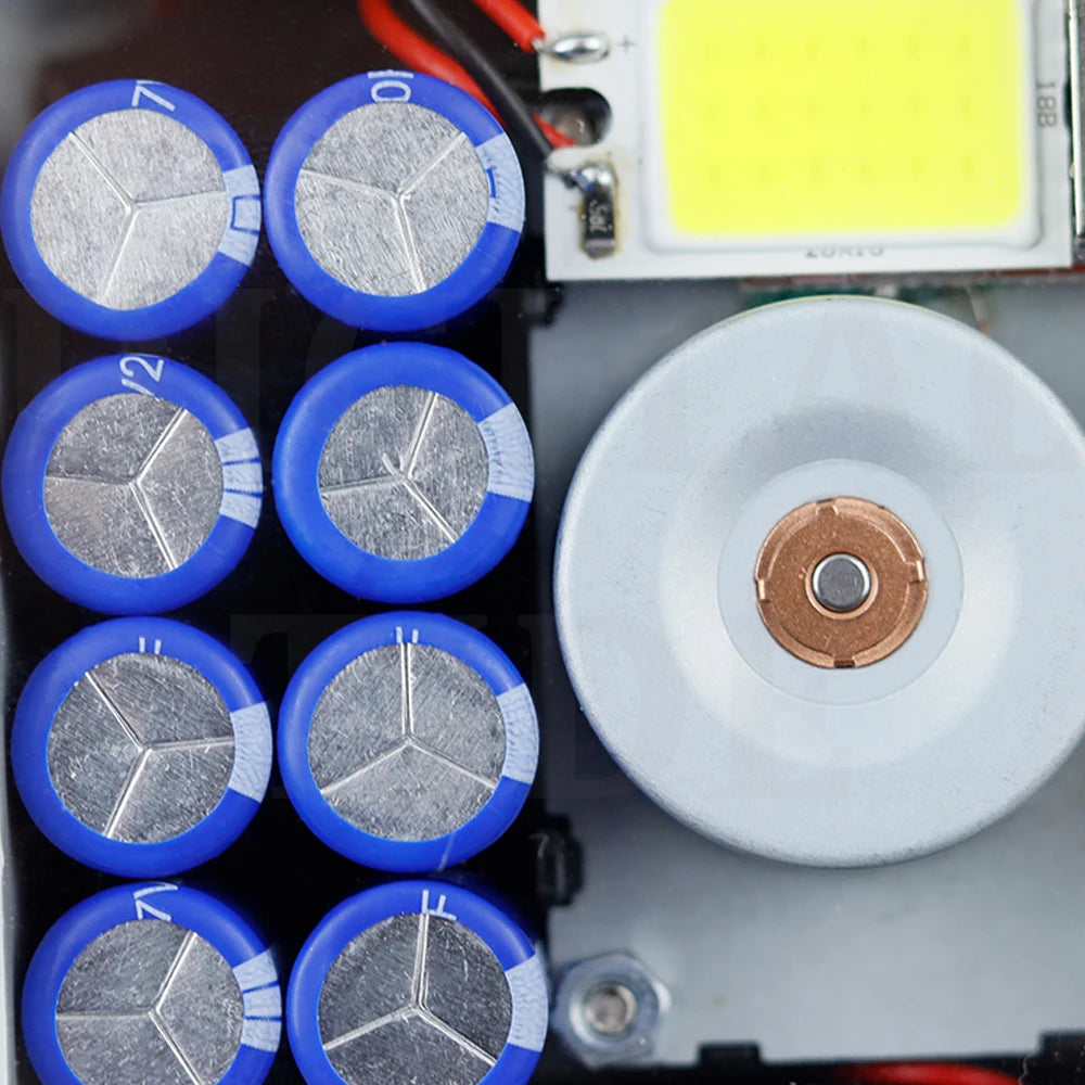 8-Capacitor Hand Crank Generator &ndash; Emergency USB Power
