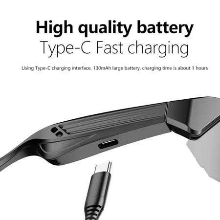 Luxuglow Bluetooth Smart Glasses &ndash; Built In Music And Calls