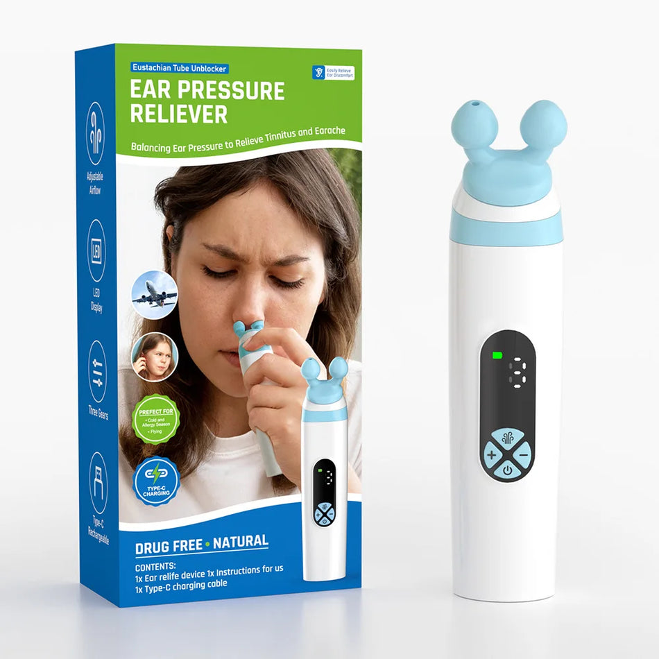 Elektrisk Tinnitus Lindre Enhed med Øretryk Udvider, Lindre Ringen