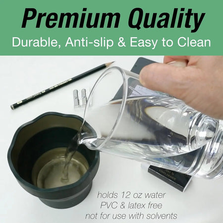 Faber-Castell Clic And Go Water Cup &ndash; Travel Brush Holder