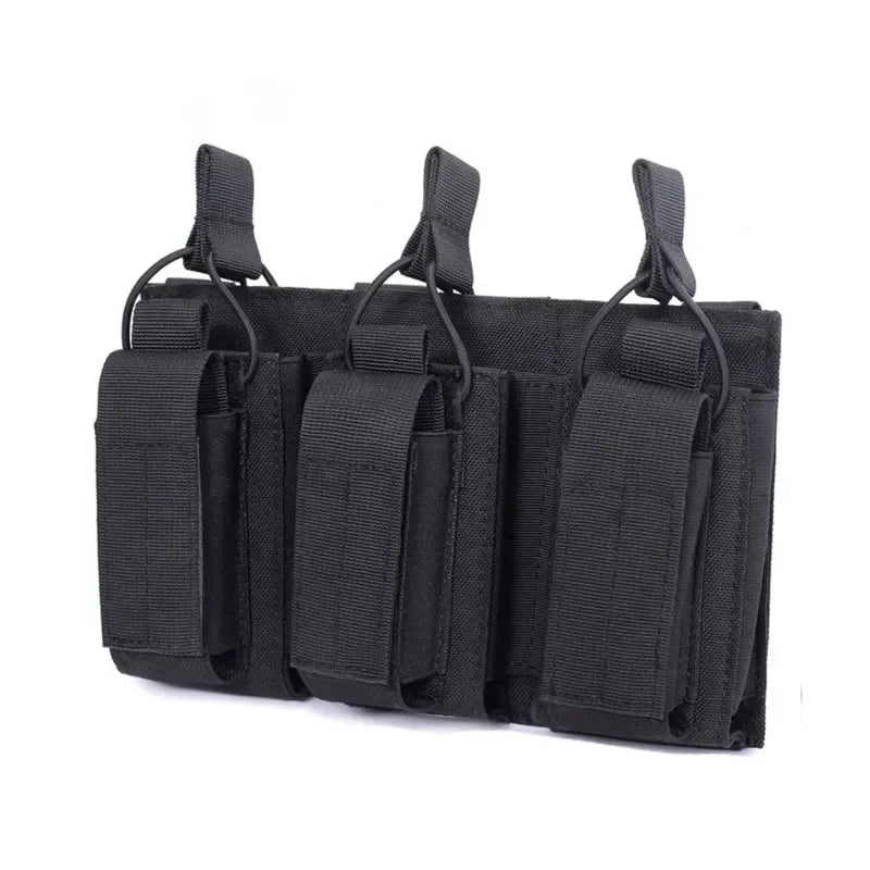 Suport pentru magazine din nylon tactică cu două straturi pentru M4 M16 Ak