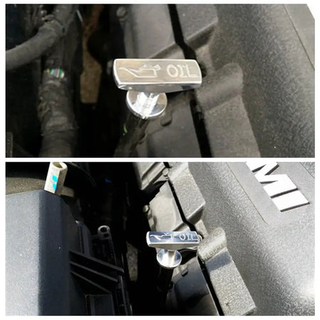 Universal Car Oil Dipstick Pull Handle Automobile Replacement Engine Oil Pullhandle Modification Decoration OT-1014 by InterCyprus Trading Ltd