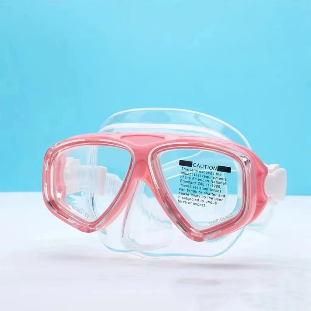 QYQ Professional Snorkeling Mask &ndash; Ergonomic Design for Ultimate Comfort 2014pink