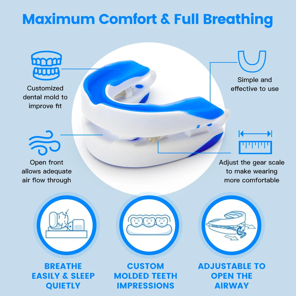 Mouth Guard Anti Snoring - Ultra Comfort Sleep Aid