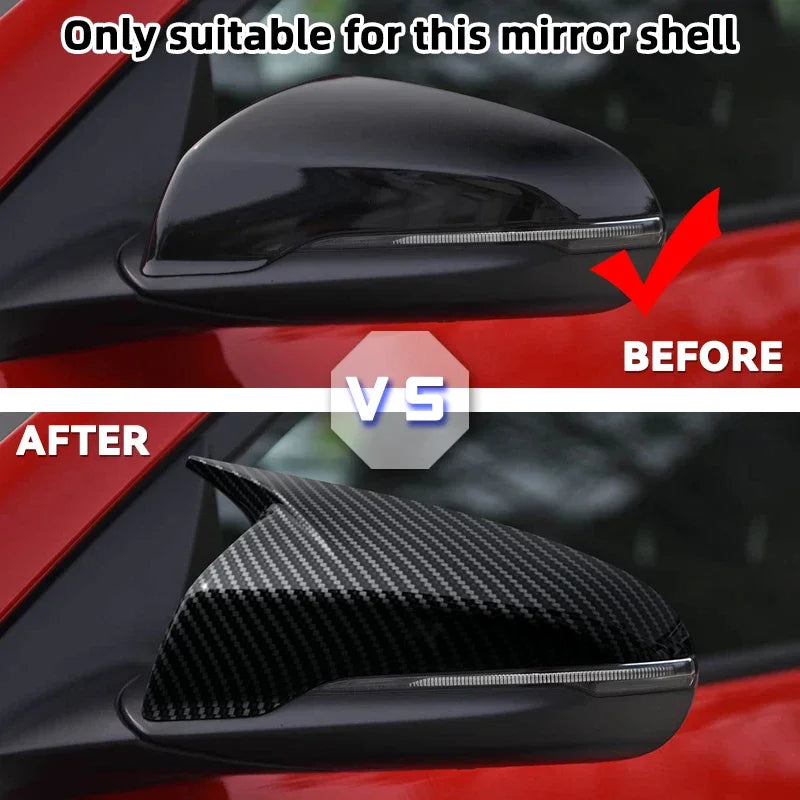 Καλύμματα Εξωτερικών Καθρεπτών Veloster Δύο Τεμαχίων Αθλητική Διακόσμηση