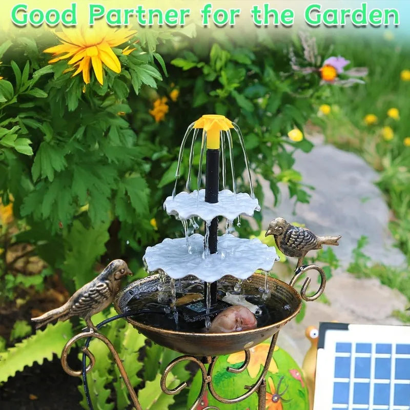 6W/10W Solar Fountain Pump &ndash; Direct Drive Performance