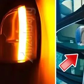 Luces de señal de giro dinámicas LED ahumadas para Volvo XC90 XC70 V70 2007-2014
