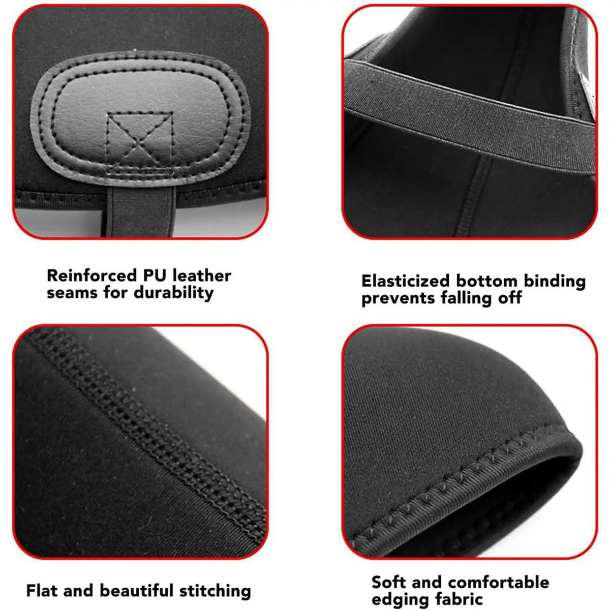 Ski Boot Covers Neoprene Non Slip &ndash; Lightweight Warmth