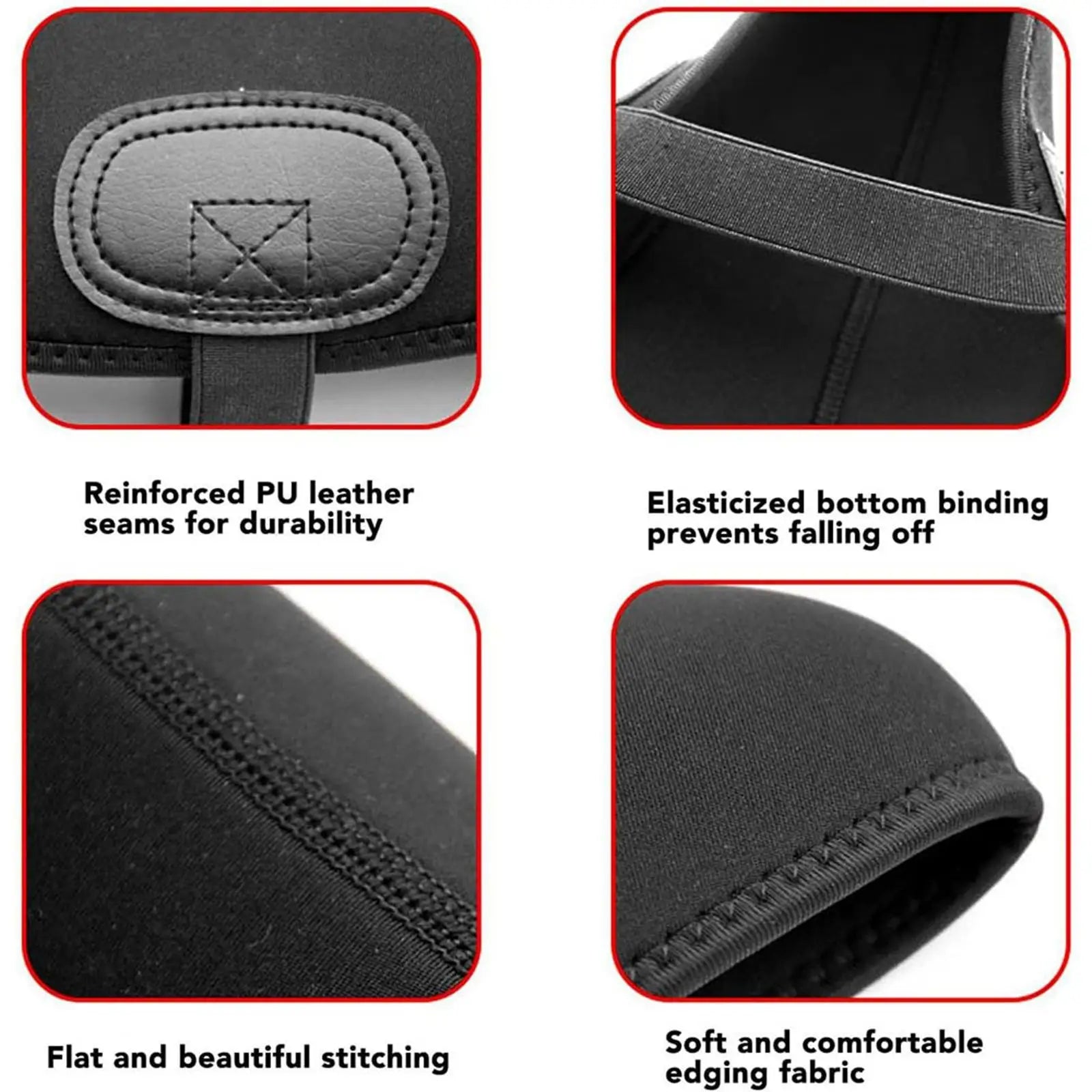 Ski Boot Covers Neoprene Non Slip &ndash; Lightweight Warmth