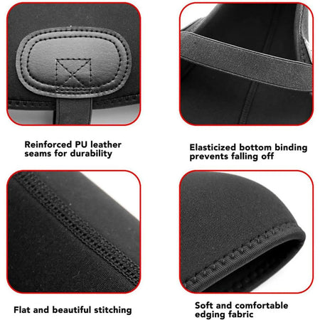 Ski Boot Covers Neoprene Non Slip &ndash; Lightweight Warmth