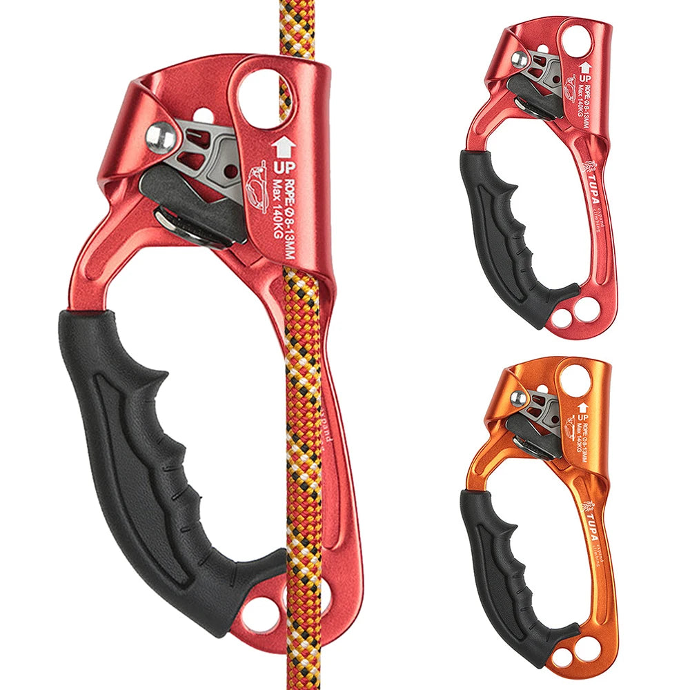 Outdoor Hand Ascender 8-13mm Rope Climber &ndash; Compact Alloy