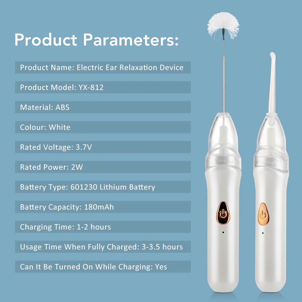 YX-812 Electric Ear Cleaner &ndash; Four Speed Settings Portable
