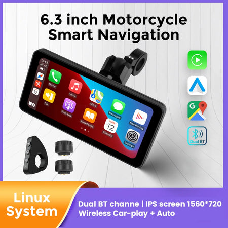 Navifly 6.3 Inch Portable Screen &ndash; Dual Bluetooth Connectivity With SWC TPMS