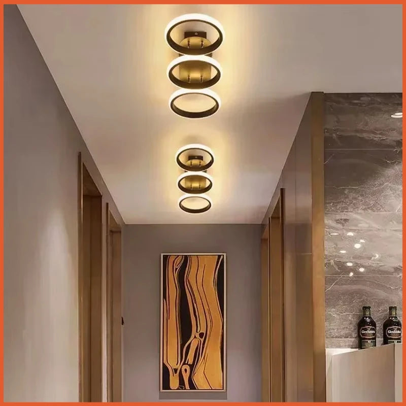 DINDALLED Modern LED Ceiling Light &ndash; Ring LED Fixture
