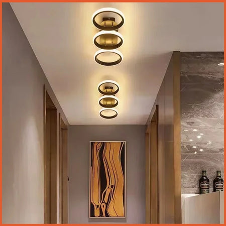 DINDALLED Modern LED Ceiling Light &ndash; Ring LED Fixture