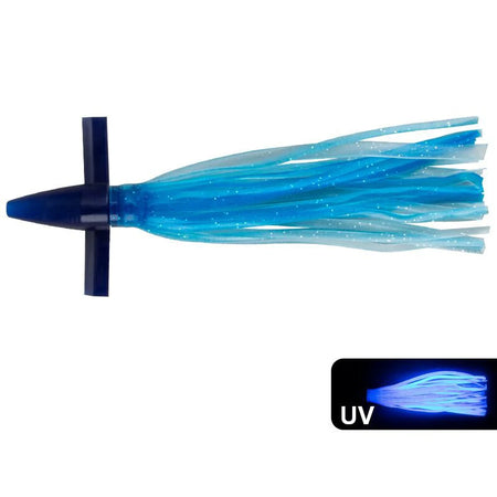 18cm/23cm Trolling Skirt Tuna Lures - Biomimetic Squid Bait for Sea Fishing blue / 23cm / CHINA