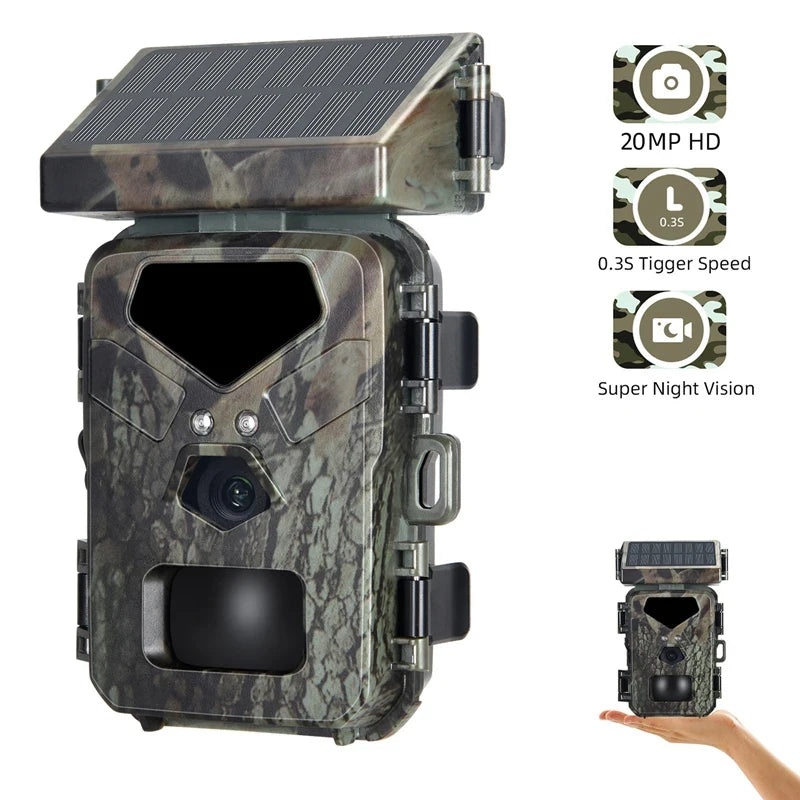 20MP 1080P Hunting Camera - 0.3s Trigger Speed Night Vision